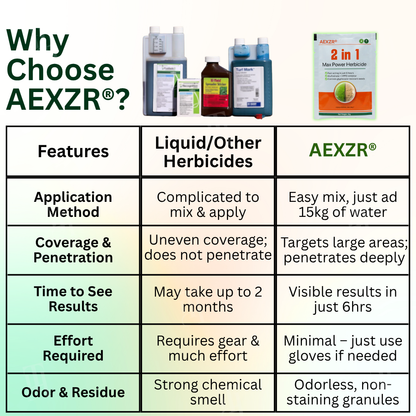 🌟 Official Store |Few Stocks Available🔥Hot Sale - 50% OFF🌿AEXZR® 2 in 1 Max Power Herbicide
