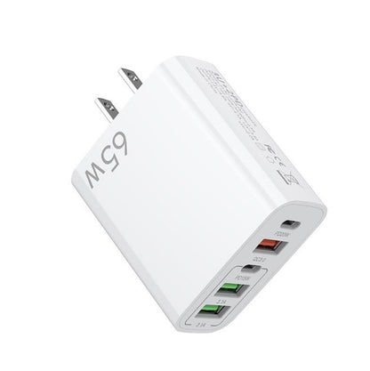 NOWORDUP® GaN 65W Intelligent Charger (3*USB-C + 2*PD Type C)